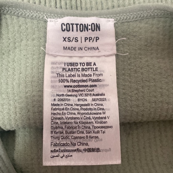 cotton on sage tank 🌙 - Picture 3 of 3